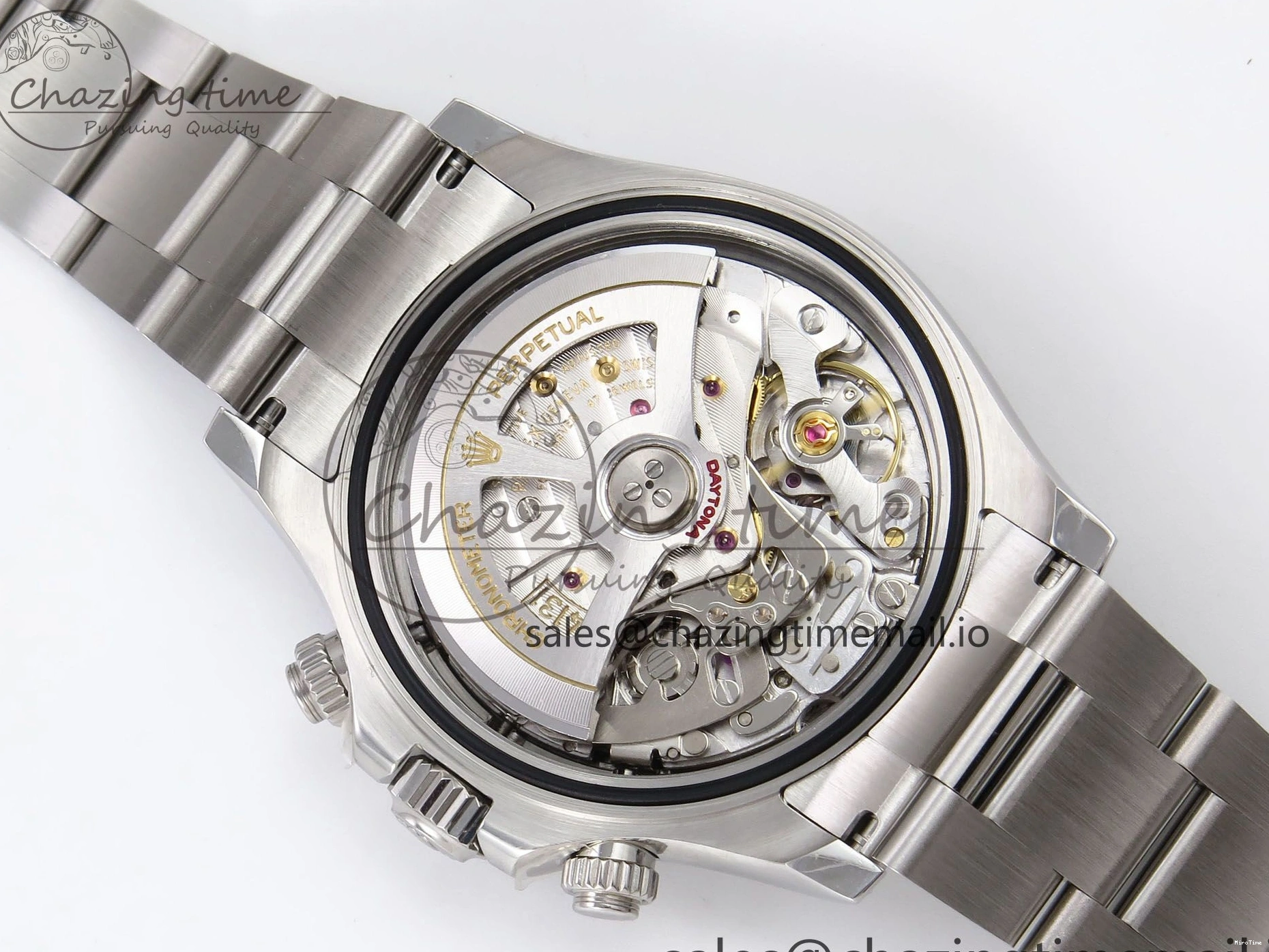 MiroTime 0427 Fashionable Daytona 126500 APF 1:1 Best Edition 904L Steel White Dial on SS Oyster Bracelet DD 1113